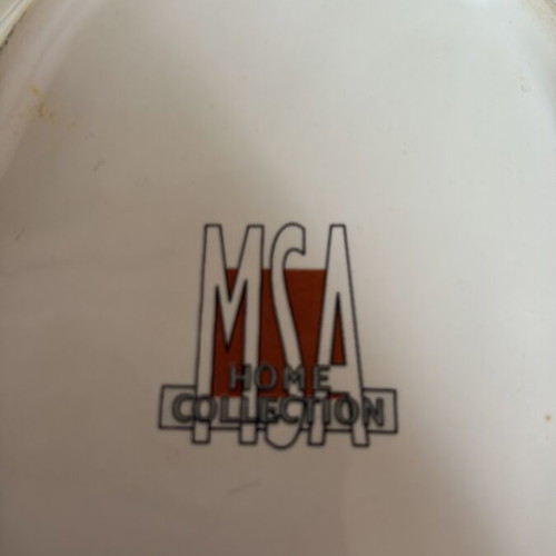 MSA Home Collection serving platter pasta theme new with 3 compartments