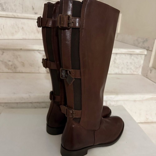 Aldo leather boots brown size 38 like new unworn