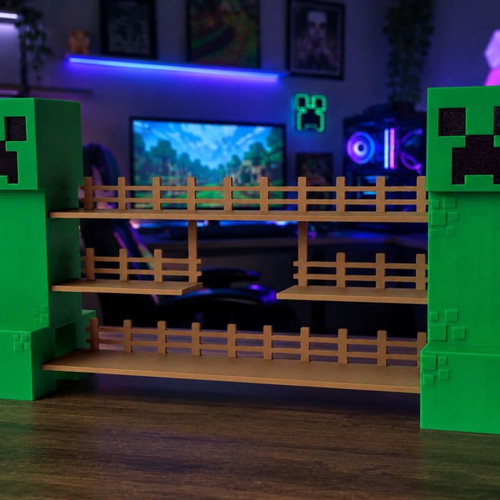 Minecraft Kinder Funko Pop Display Stand like new