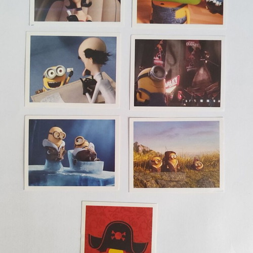Minions Topps stickers like new