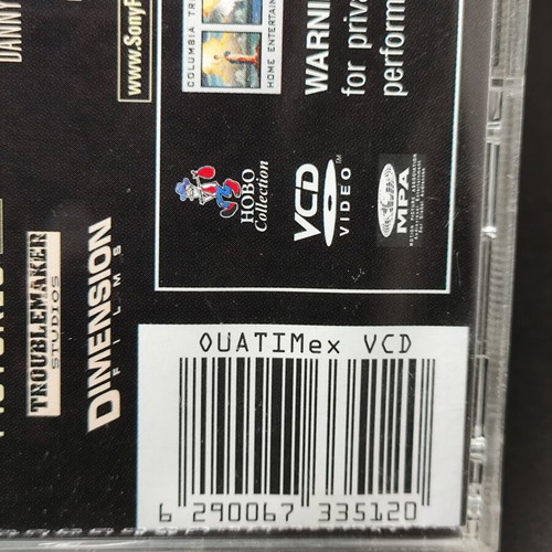 Once Upon a Time in Mexico VCD used, 2-disc, action and adventure