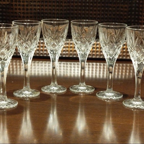Bohemia Crystal liqueur glasses new