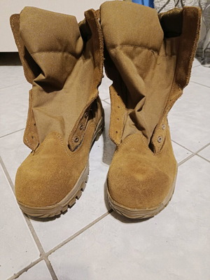 Belleville C312ST 12.5R boots like new, brown suede and Cordura