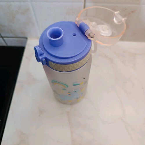Ion8 kids water bottle used, 350 ml capacity