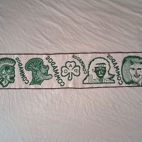 Panathinaikos Commados scarf used, some wear