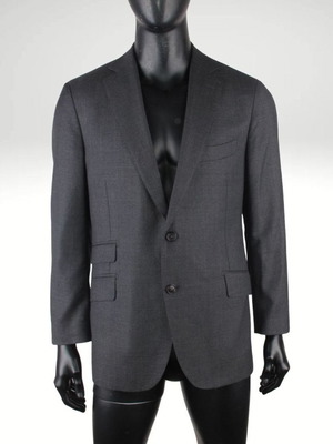Suitsupply Sienna men's blazer size M like new, dark gray Vitale Barberis wool