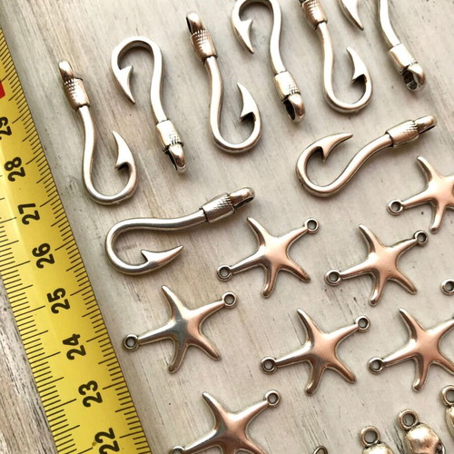 Silver metal elements pack of 36 pieces