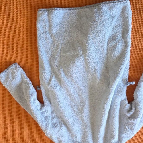 Bathrobe for boy 4 years old used, blue, Nef-Nef