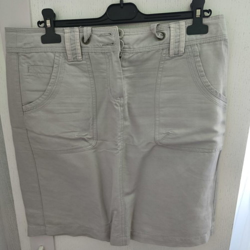 Mexx skirt used, gray, size XL 42 14