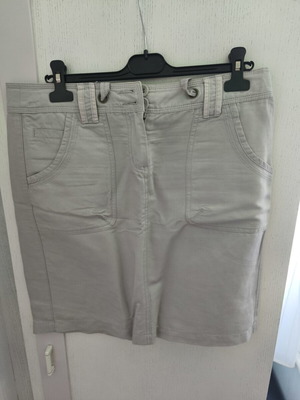Mexx skirt used, gray, size XL 42 14