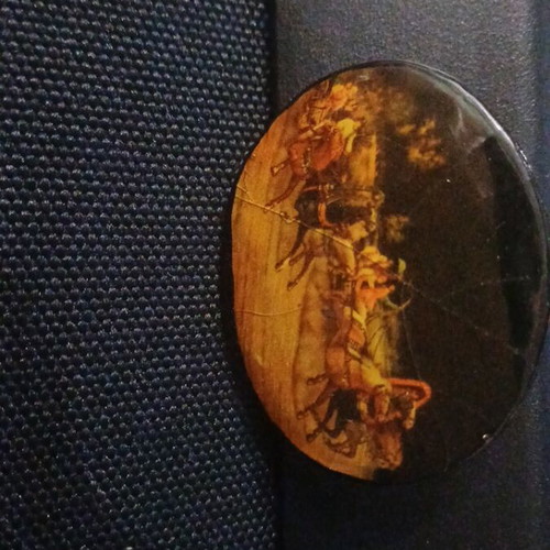 Russian vintage pins used, set