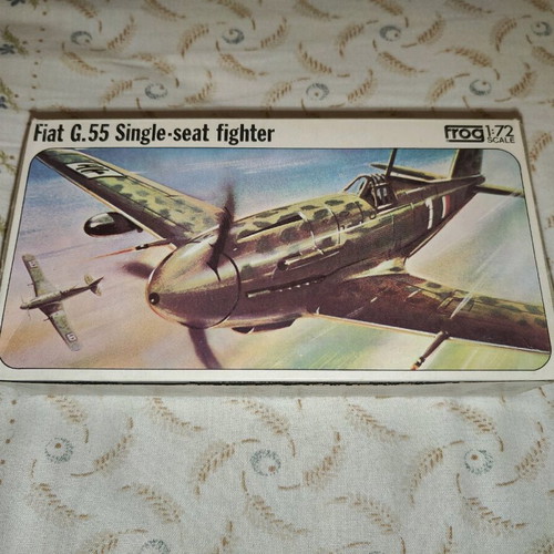 Fiat G.55 fighter model Frog 1/72 scale used