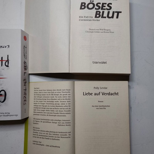 German books used, set of 5