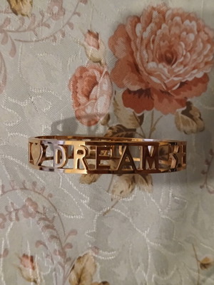 Dream Stainless Steel Bracelet New Pink Gold