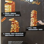 Jenga Gold game