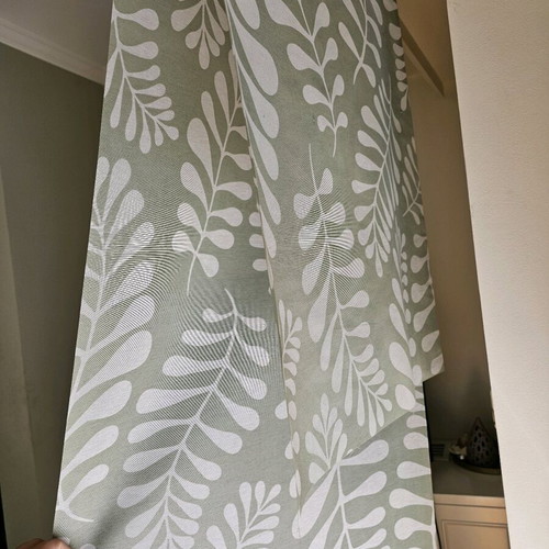 IKEA curtains and roller blinds with mounting mechanisms and hooks, 290x60 cm