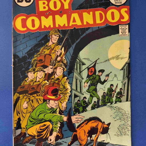 Boy Commandos 2 comic book used, English