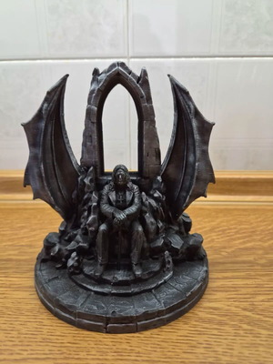 Ozzy Osbourne 3D printed statue, handmade painted