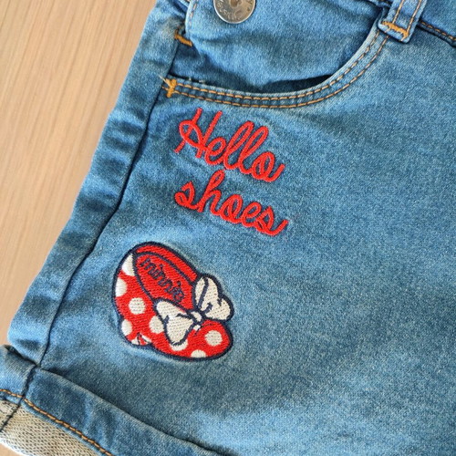 Minnie Disney overalls for girls 5-6 years like new with matching t-shirt