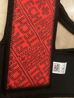 Back support vest for correct posture, size large