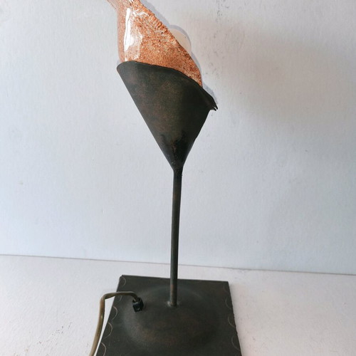 Table lamp Krinos with natural glass like new