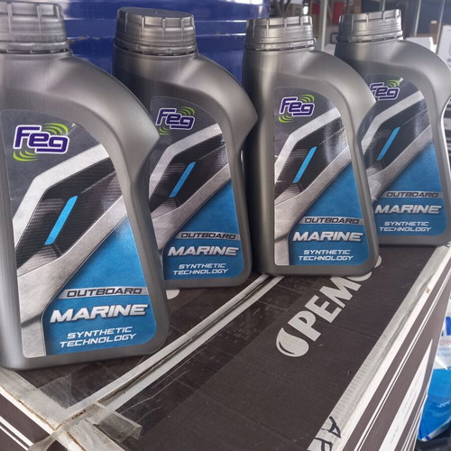 Outboard Marine 2T Pack of 4x1 Liter New