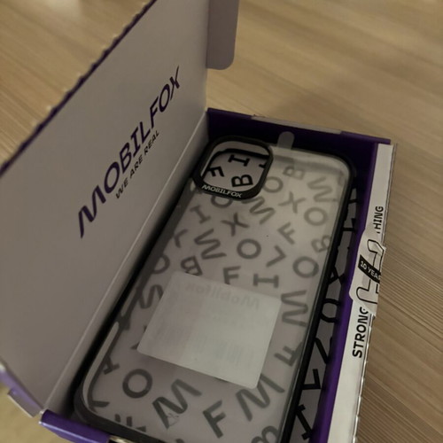 iPhone 16 Plus Mobilfox case new with box and membrane