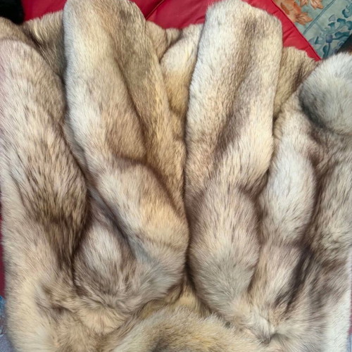 Renar fur coat used, beige, single piece