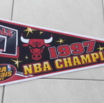 Чикаго Булс 1997 NBA шампиони стенен банер като нов
