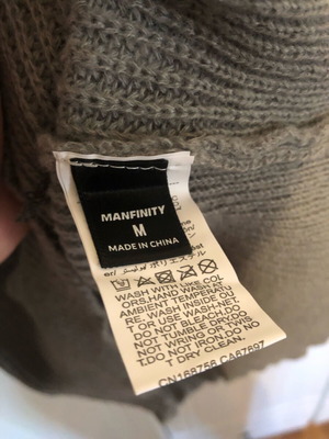 Pullover new, size M, gray