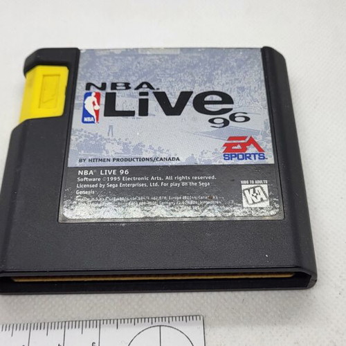 NBA Live 1996 game for Sega Genesis Mega Drive like new