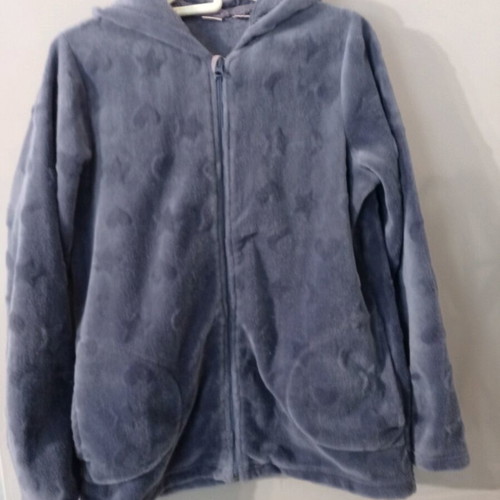 Women's plush jacket like new, purple