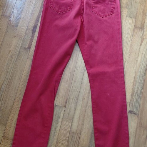 Esmara women's red elastic jeans, size M / 38 / 10