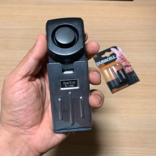 Door Stop Alarm like new with adjustable sound
