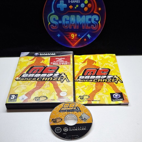 MC Groovz Dance Craze Nintendo GameCube game used