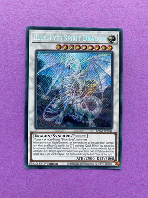 Blue-Eyes Spirit Dragon Yu-Gi-Oh! card like new