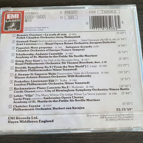 Best - Loved Classics No 7 CD new, classical music