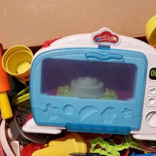 Play Doh molds and tools used, animals, sweets, shapes, Toy Story