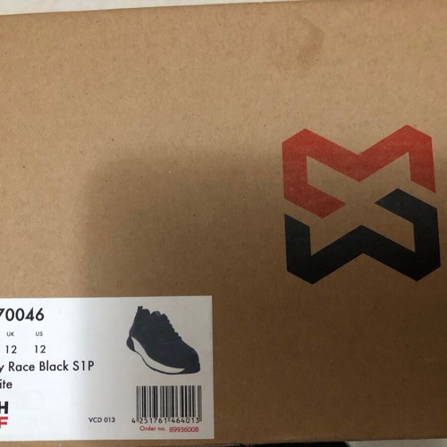 Wurth Modyf Daily Race S1P Safety Shoes Used Black Size 46