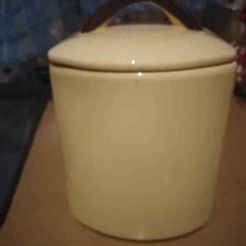 Vintage ceramic cookie jar