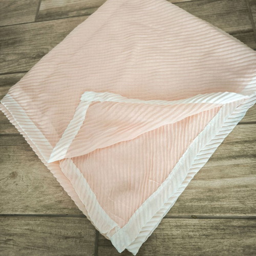 Bijou Brigitte scarf and shawl new soft salmon pink