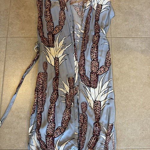 Parfois dress, size S, turquoise and gold
