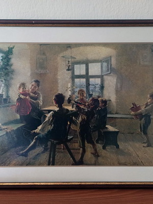 Copy of painting Iakovidis - Children's Concert used