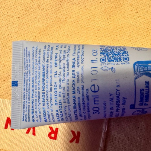 Campmilla BLU Cream & Silk Mask Travel Size 30 ml new