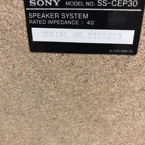 Sony collectible mini stereo used, partially functional