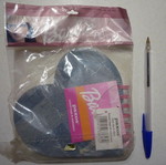 Barbie heart-shaped notebook new
