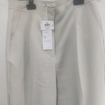 Ecru office pants medium new with box