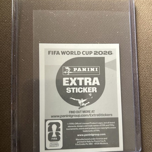Luka Modric Extra Sticker Panini FIFA World Cup 2026