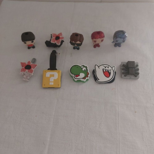 Kinder Joy toys new, Super Mario Stranger Things Minecraft set of 10
