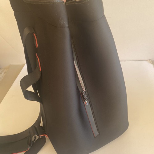 FRNC shoulder bag like new, black with red details
